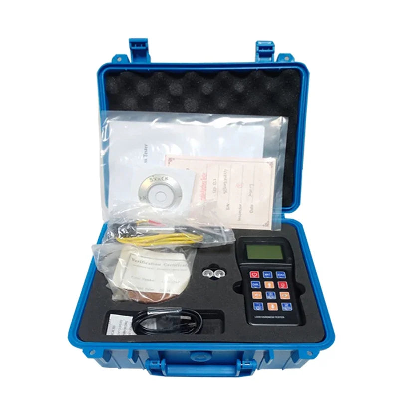 JITAI776 Metal Leeb Hardness Tester Stainless Steel Alloy Copper Hardness Measuring Meter HRC HL HB HV HS HRB Hardness Testing Gauge JITAI776 Metal Leeb Hardness Tester Stainless Steel Alloy Copper Hardness Measuring Meter HRC HL HB HV HS HRB Hardness Testing Gauge